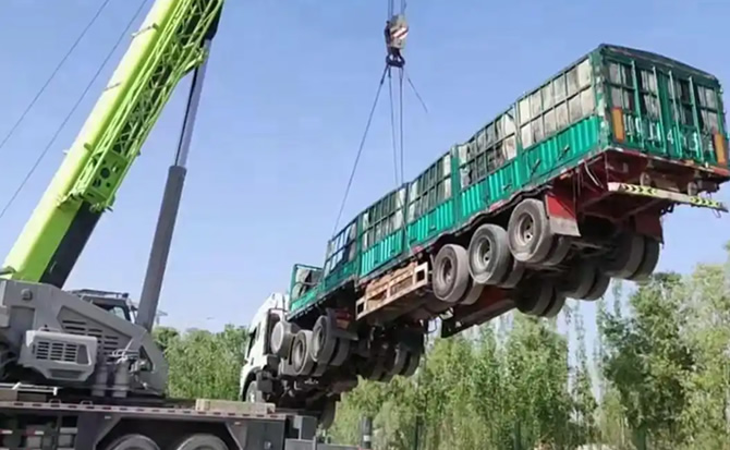 武城道路脱困救援案例